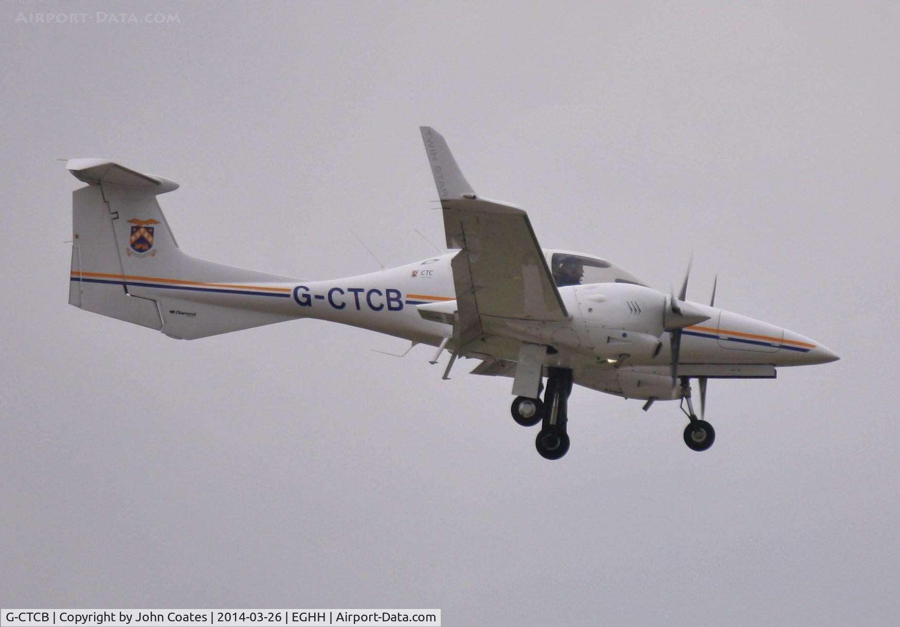 G-CTCB, 2005 Diamond DA-42 Twin Star C/N 42.083, Poor weather training
