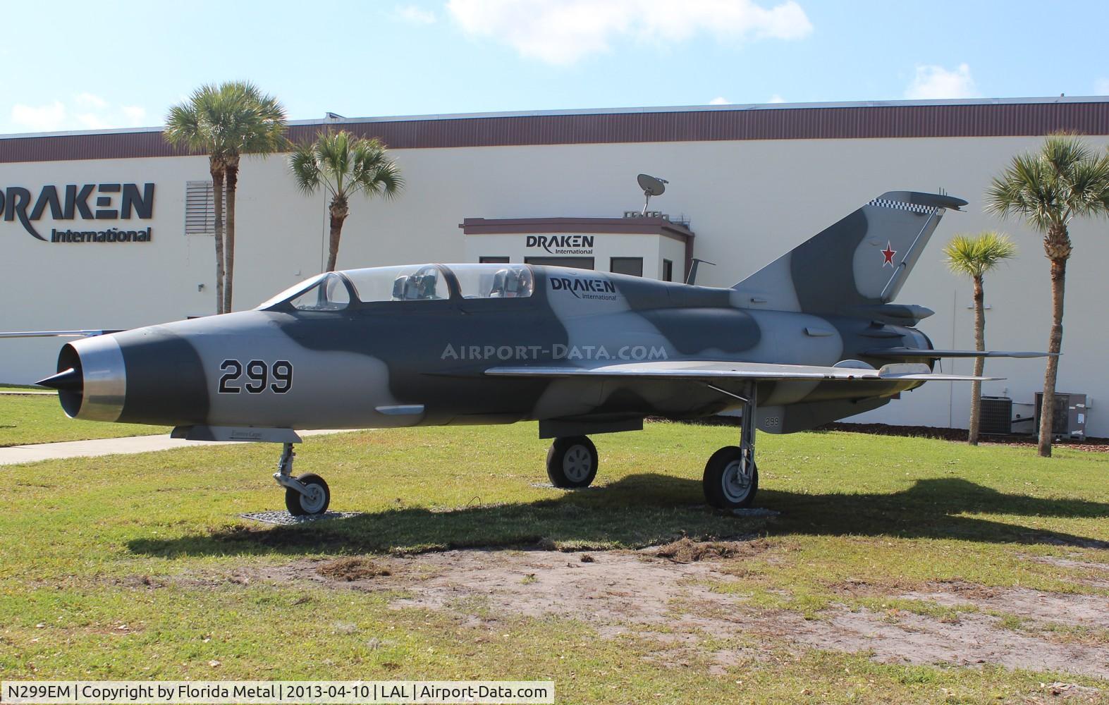 N299EM, Mikoyan-Gurevich MiG-21 C/N Not found N299EM, Mig-21 of Draken International