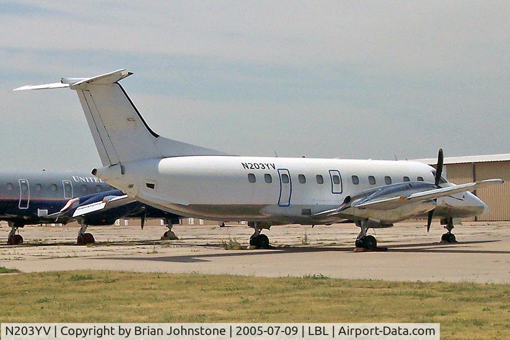 N203YV, 1990 Embraer EMB-120 Brasilia C/N 120203, N203YV EMB-120-203 LBL 9.7.05