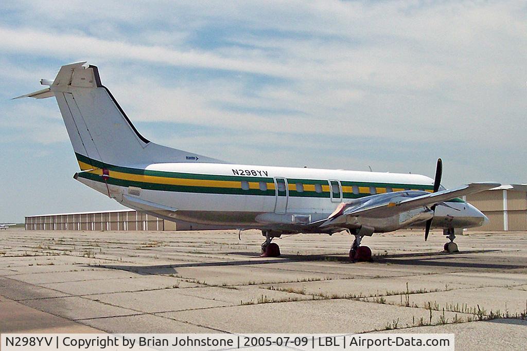 N298YV, 1995 Embraer EMB-120ER Brasilia C/N 120.298, N298YV EMB-120ER LBL 9.7.05