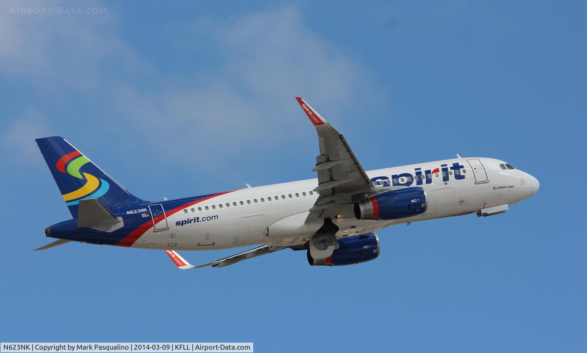 N623NK, 2013 Airbus A320-232 C/N 5861, Airbus A320