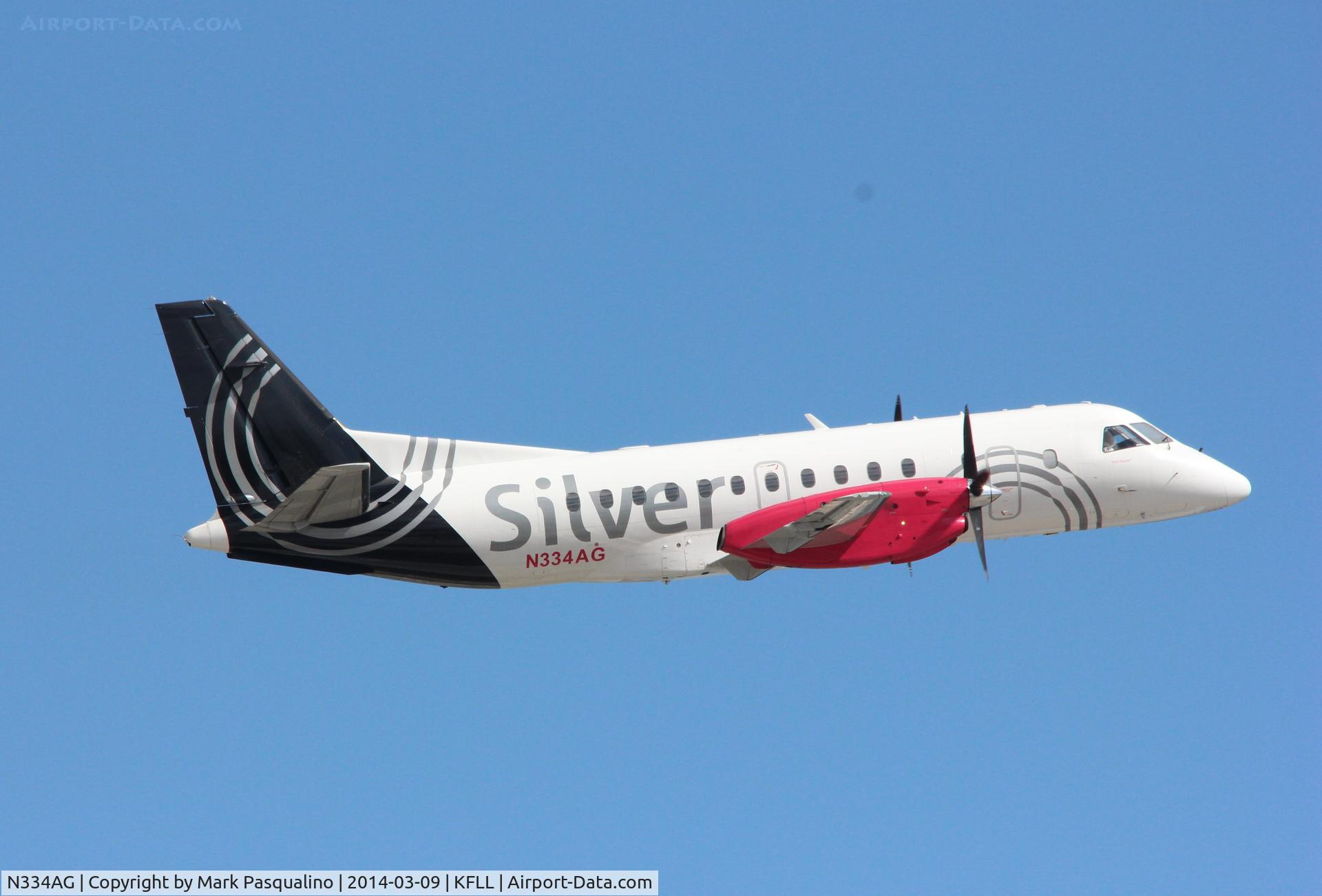 N334AG, 1998 Saab 340B C/N 340B-434, SAAB 340B