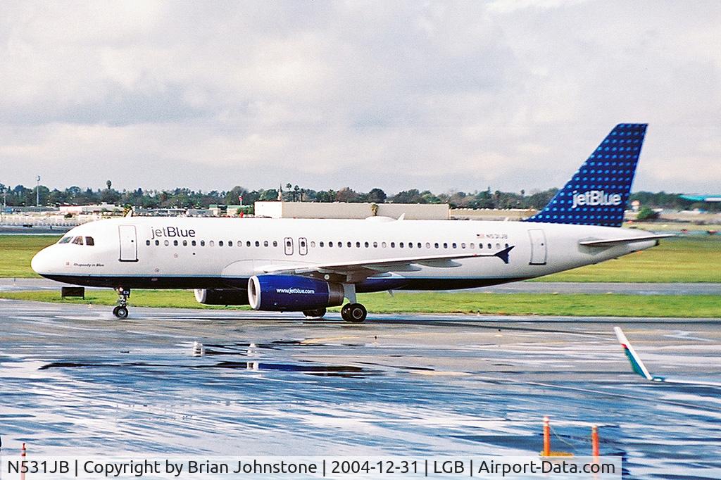 N531JB, 2001 Airbus A320-232 C/N 1650, N531JB A320-232 LGB 31.12.04