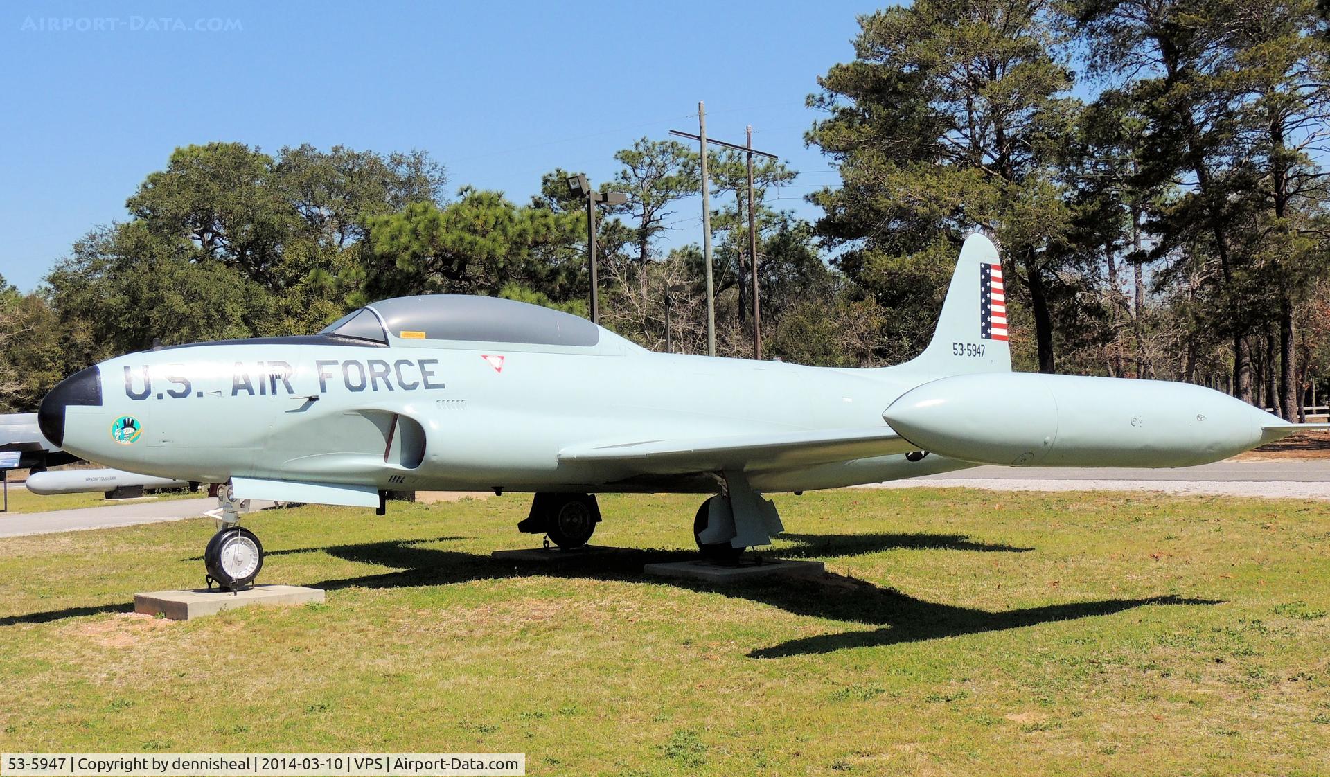 53-5947, 1953 Lockheed T-33A-1-LO Shooting Star C/N 580-9423, 1953 LOCKHEED T-33A-1-LO SHOOTING STAR