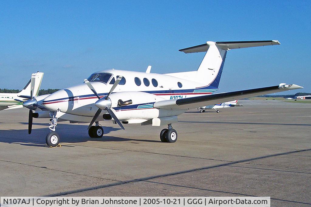 N107AJ, Beech F90 King Air King Air C/N LA-189, N107AJ Beech F90 King Air GGG 21.10.05