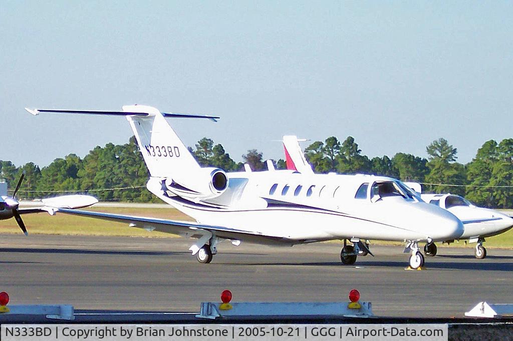 N333BD, 2005 Cessna 525A CitationJet CJ2 C/N 525A0237, N333BD Cessna 525A GGG 21.10.05