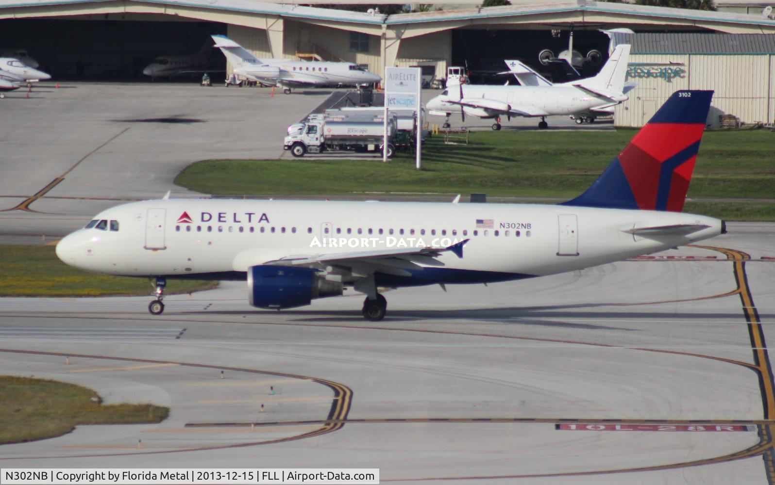 N302NB, 1999 Airbus A319-114 C/N 1062, Delta A319