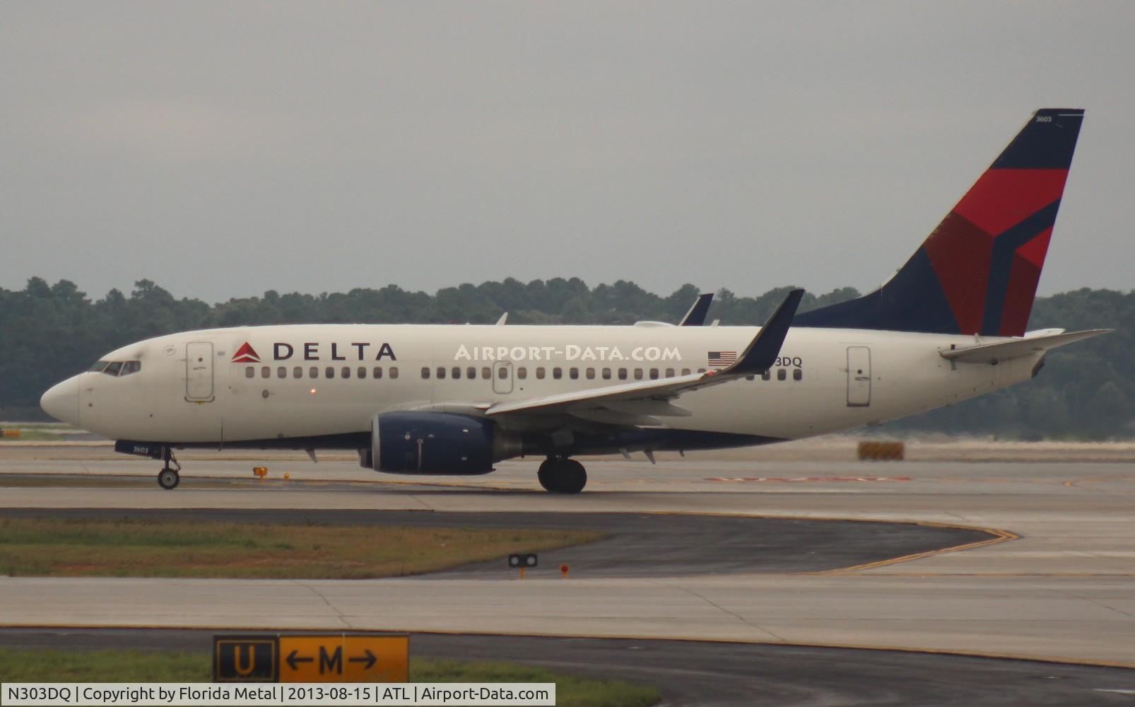 N303DQ, 2008 Boeing 737-732 C/N 29688, Delta 737-700