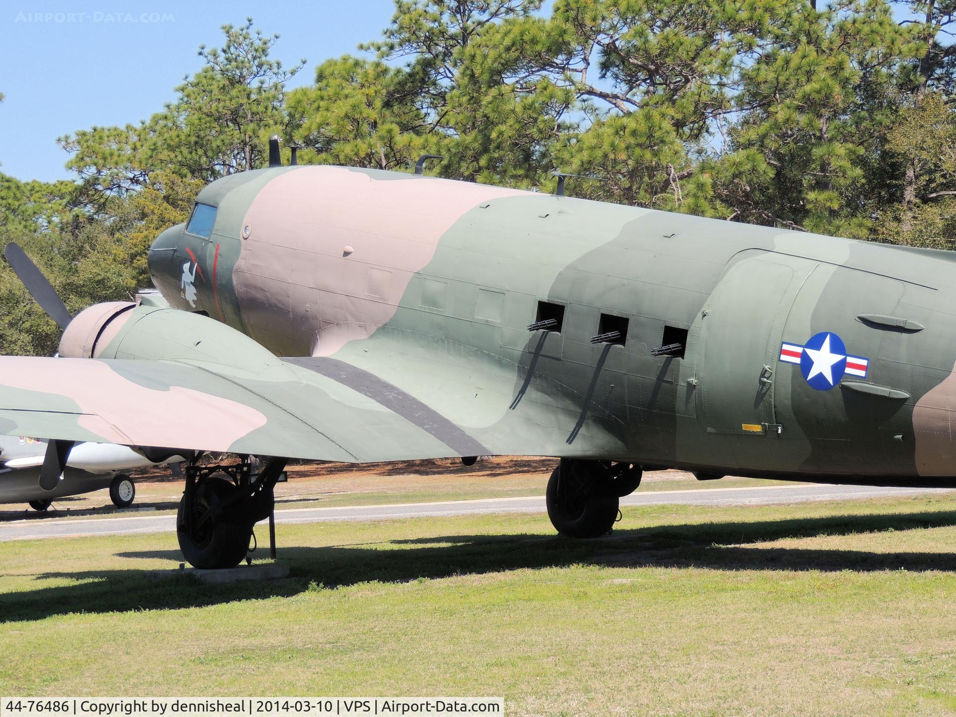 44-76486, 1944 Douglas C-47B-25-DK (R4D-7) Skytrain C/N 16070, 1944 DOUGLAS C-47K-25-DK SKYTRAIN