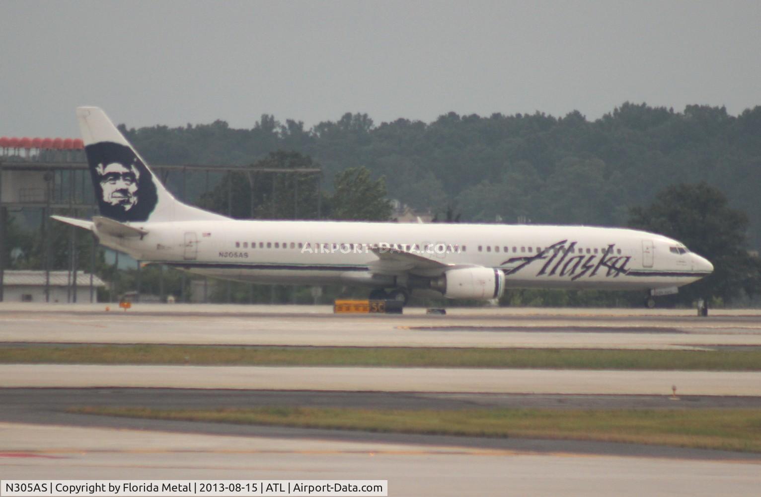 N305AS, 2000 Boeing 737-990 C/N 30013, Alaska 737-900