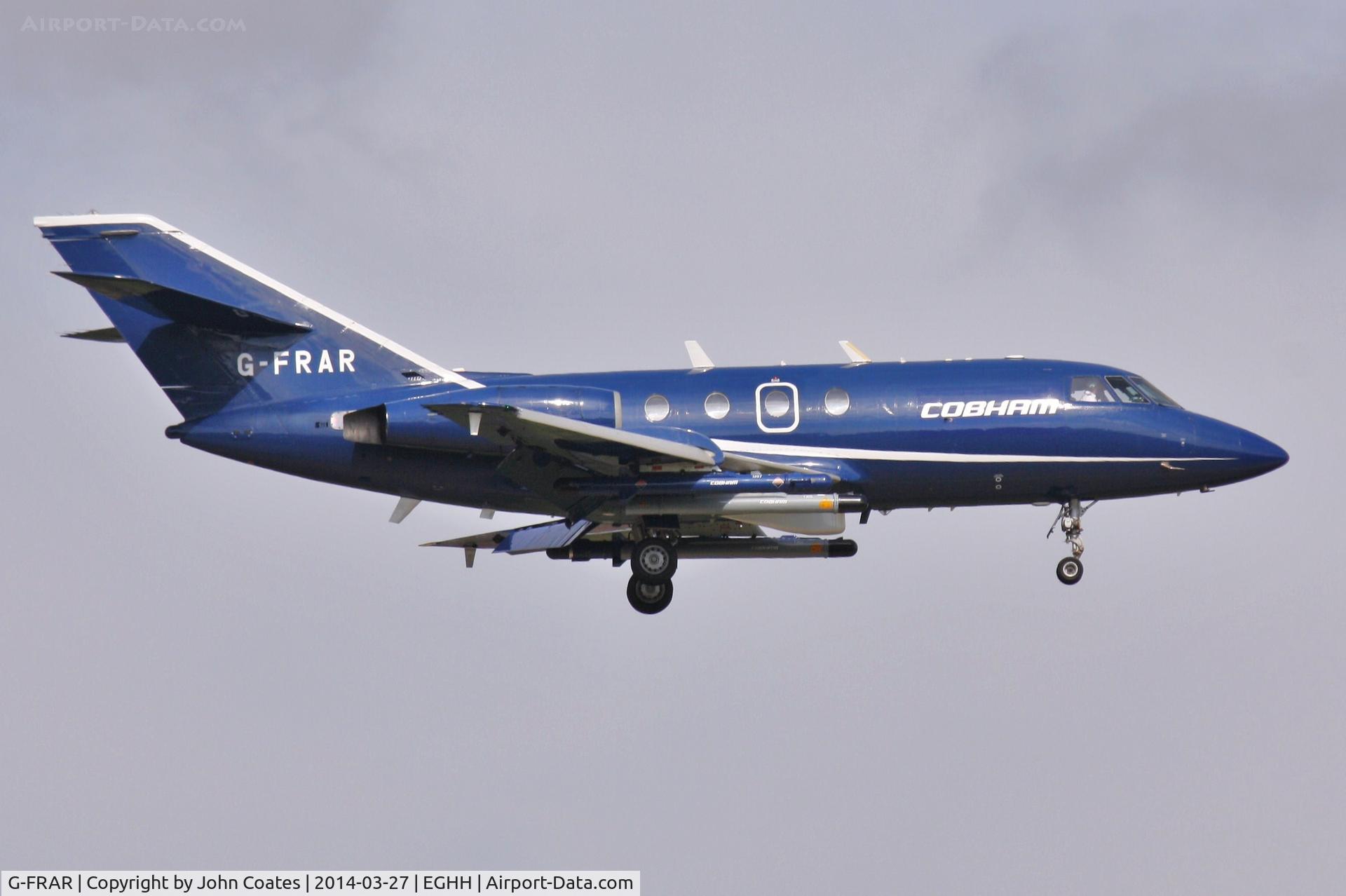 G-FRAR, 1969 Dassault Falcon (Mystere) 20DC C/N 209, Cobham resident