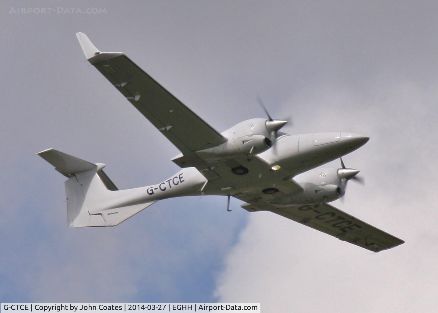 G-CTCE, 2005 Diamond DA-42 Twin Star C/N 42.043, Now plain white