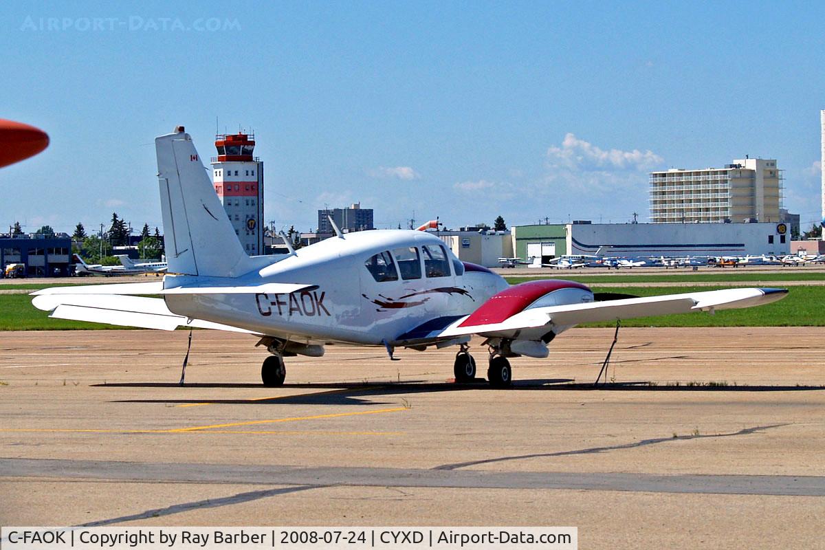 C-FAOK, 1965 Piper PA-23-250 C/N 27-2932, C-FAOK   Piper PA-23-250 Aztec C [27-2932] Edmonton-City Centre Airport~C 24/07/2008