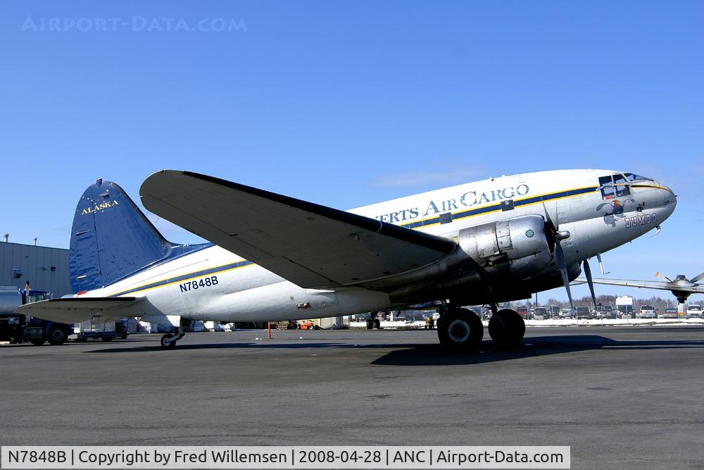 N7848B, 1942 Curtiss C-46R Commando C/N 273, 