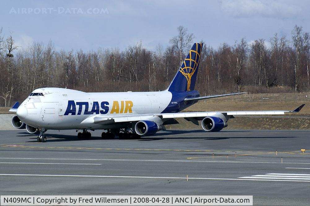 N409MC, 2000 Boeing 747-47UF C/N 30558/1242, Atlas Air