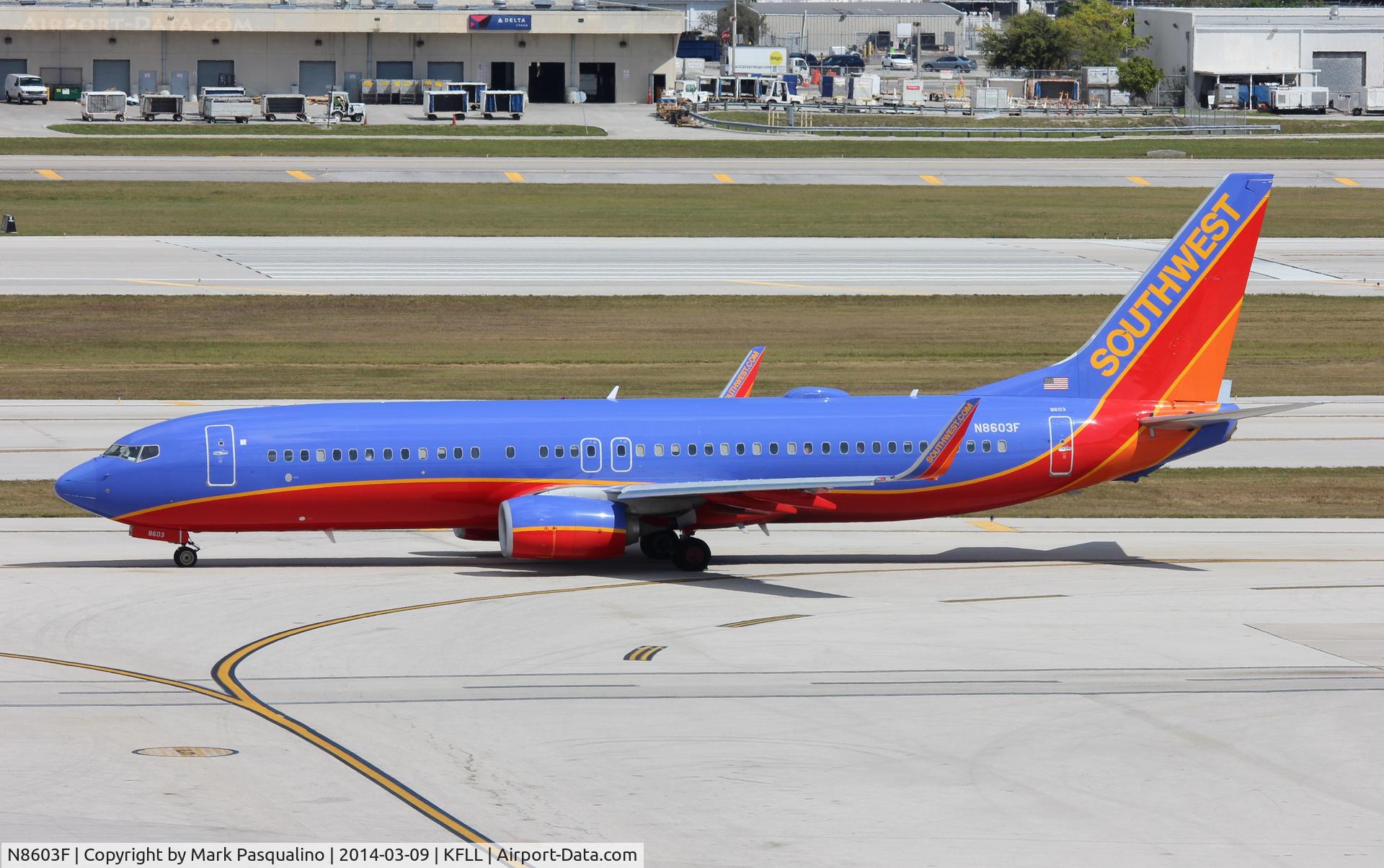 N8603F, 2012 Boeing 737-8H4 C/N 38875, Boeing 737-800