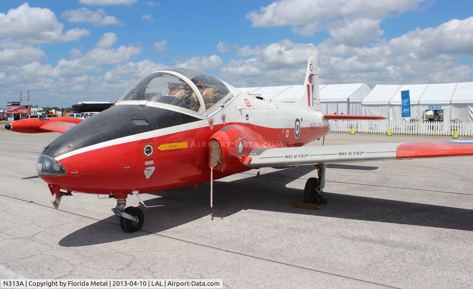 N313A, 1974 BAC 84 Jet Provost T.5A C/N EEP/JP/970, BAC 84 Jet Provost