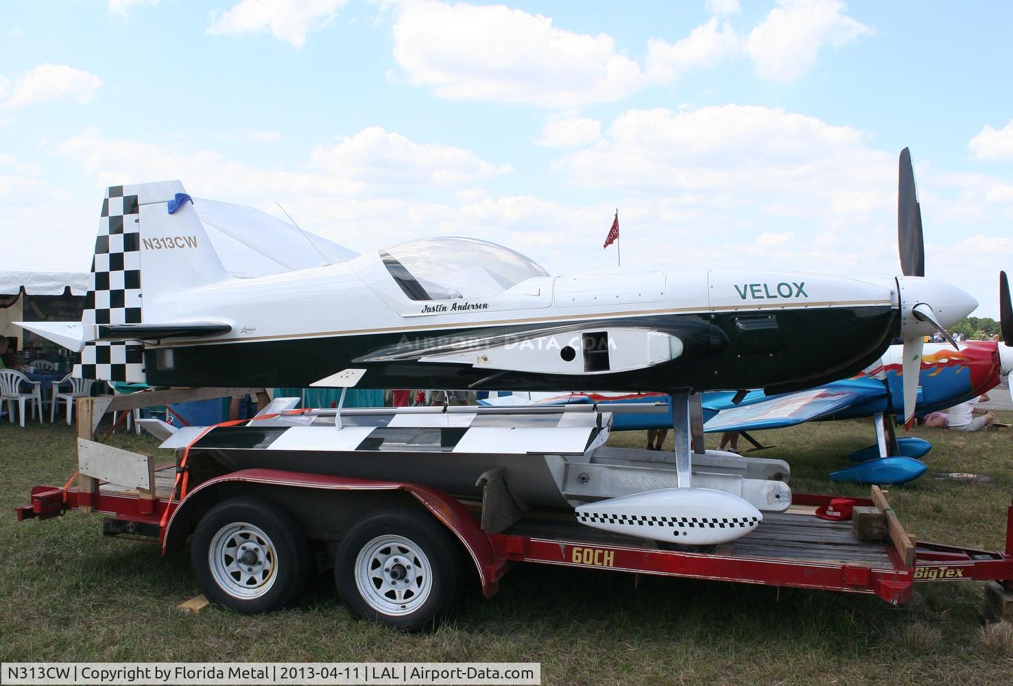 N313CW, 1996 Velox Revolution II C/N 1001, Velox Revolution