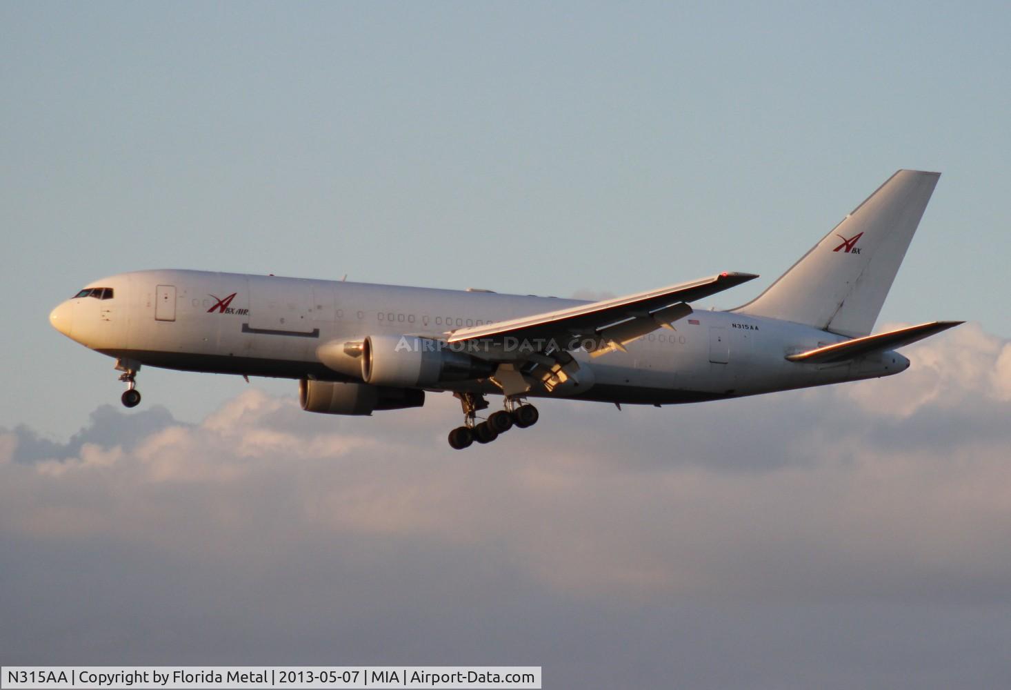 N315AA, 1985 Boeing 767-223/F C/N 22317, ABX 767-200