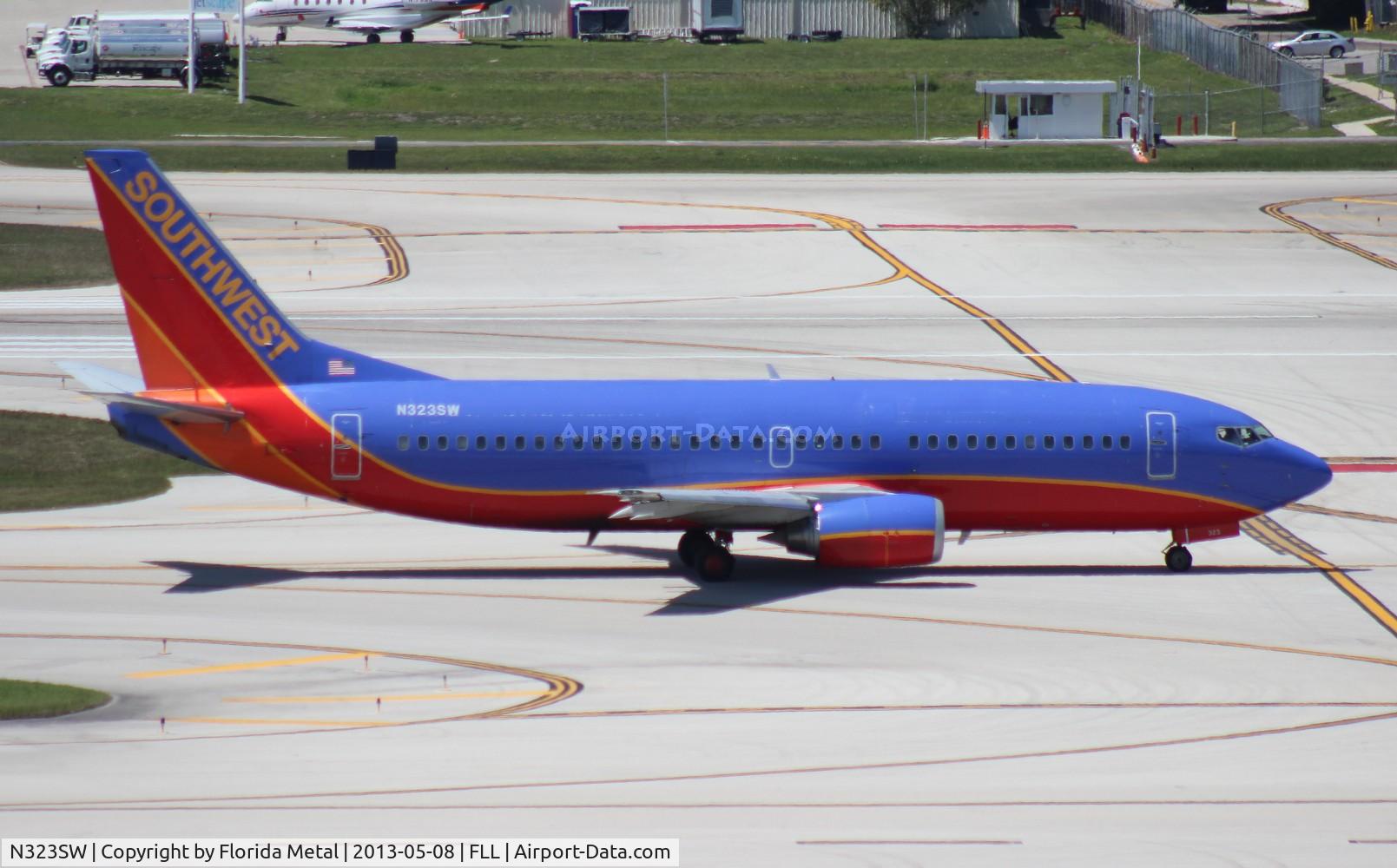 N323SW, 1987 Boeing 737-3H4 C/N 23344, Southwest 737-300