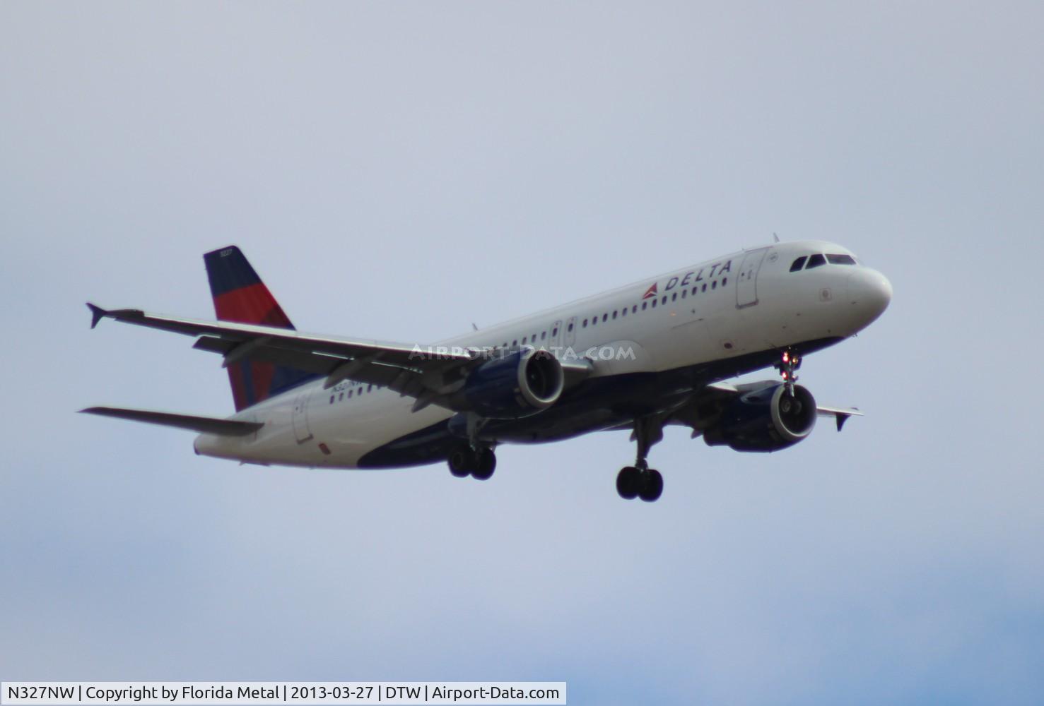 N327NW, 1992 Airbus A320-211 C/N 297, Delta A320