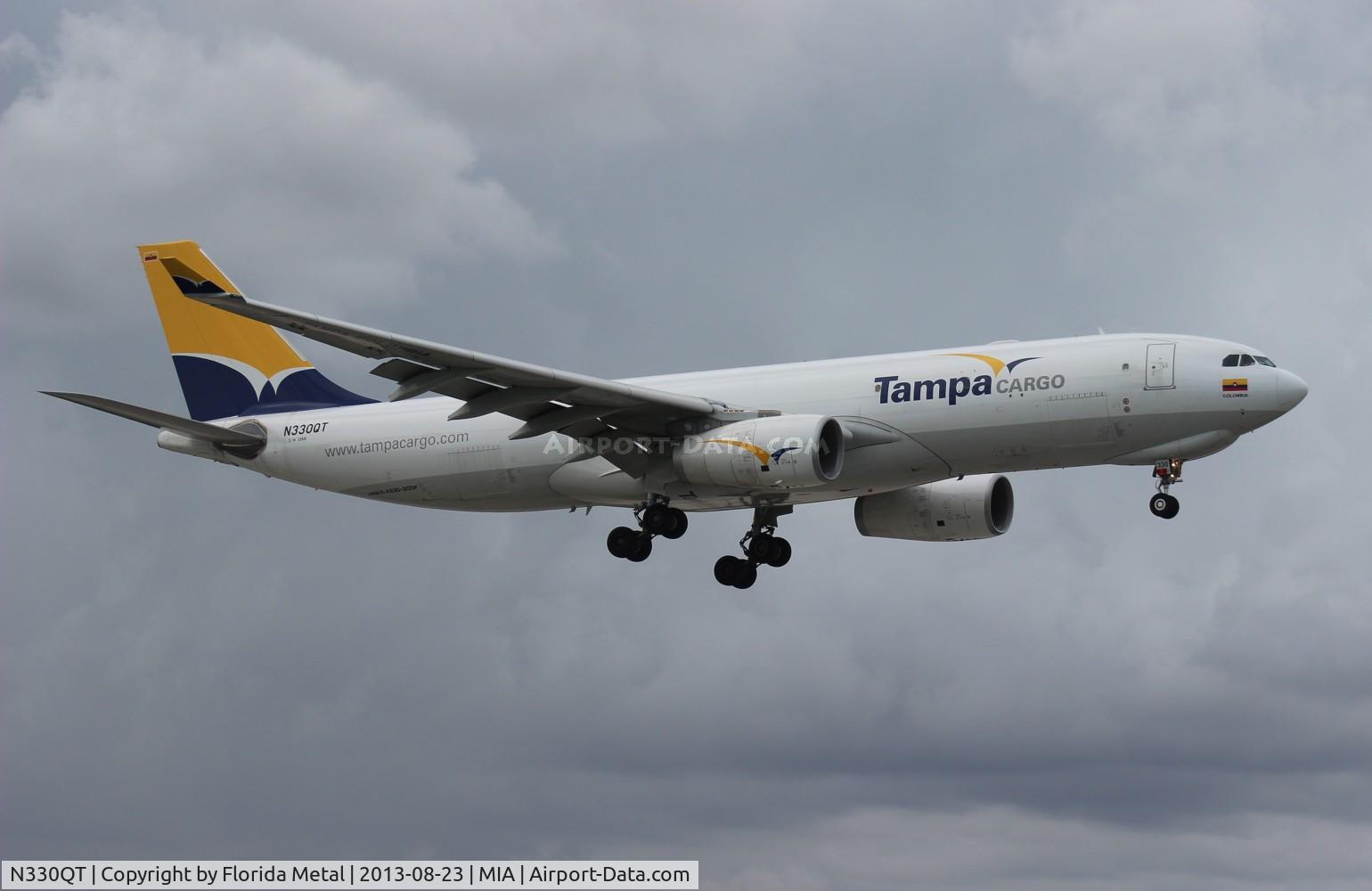 N330QT, 2012 Airbus A330-243F C/N 1368, Tampa Colombia A330-200F