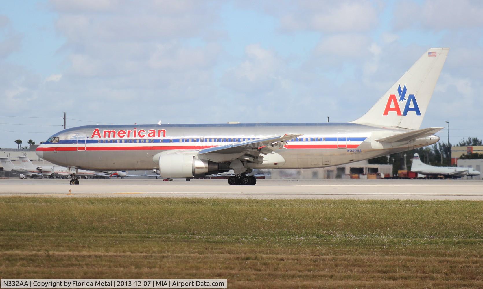N332AA, 1987 Boeing 767-223 C/N 22331, American 767-200