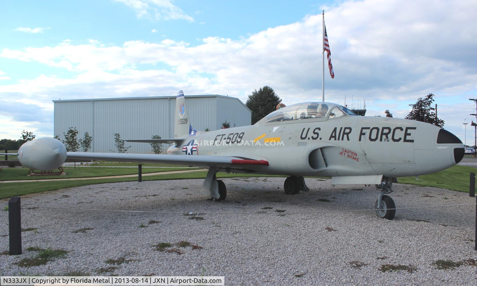 N333JX, 1958 Lockheed T-33A Shooting Star C/N 58-509, T-33 Shooting Star