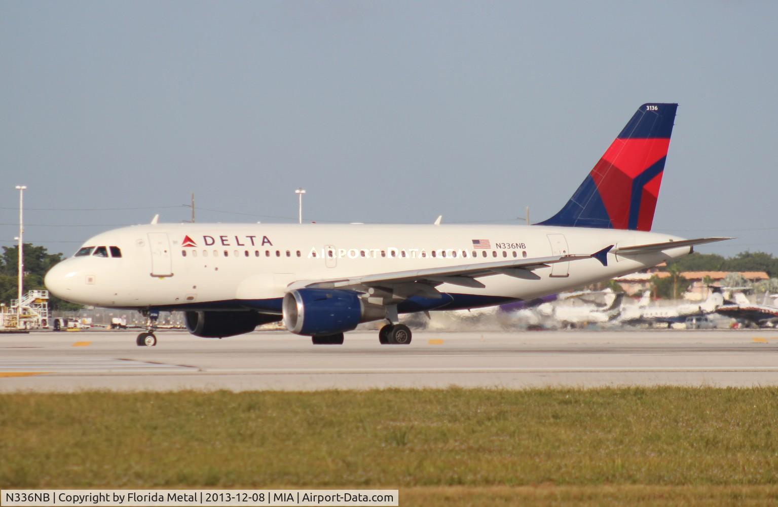 N336NB, 2002 Airbus A319-114 C/N 1683, Delta A319