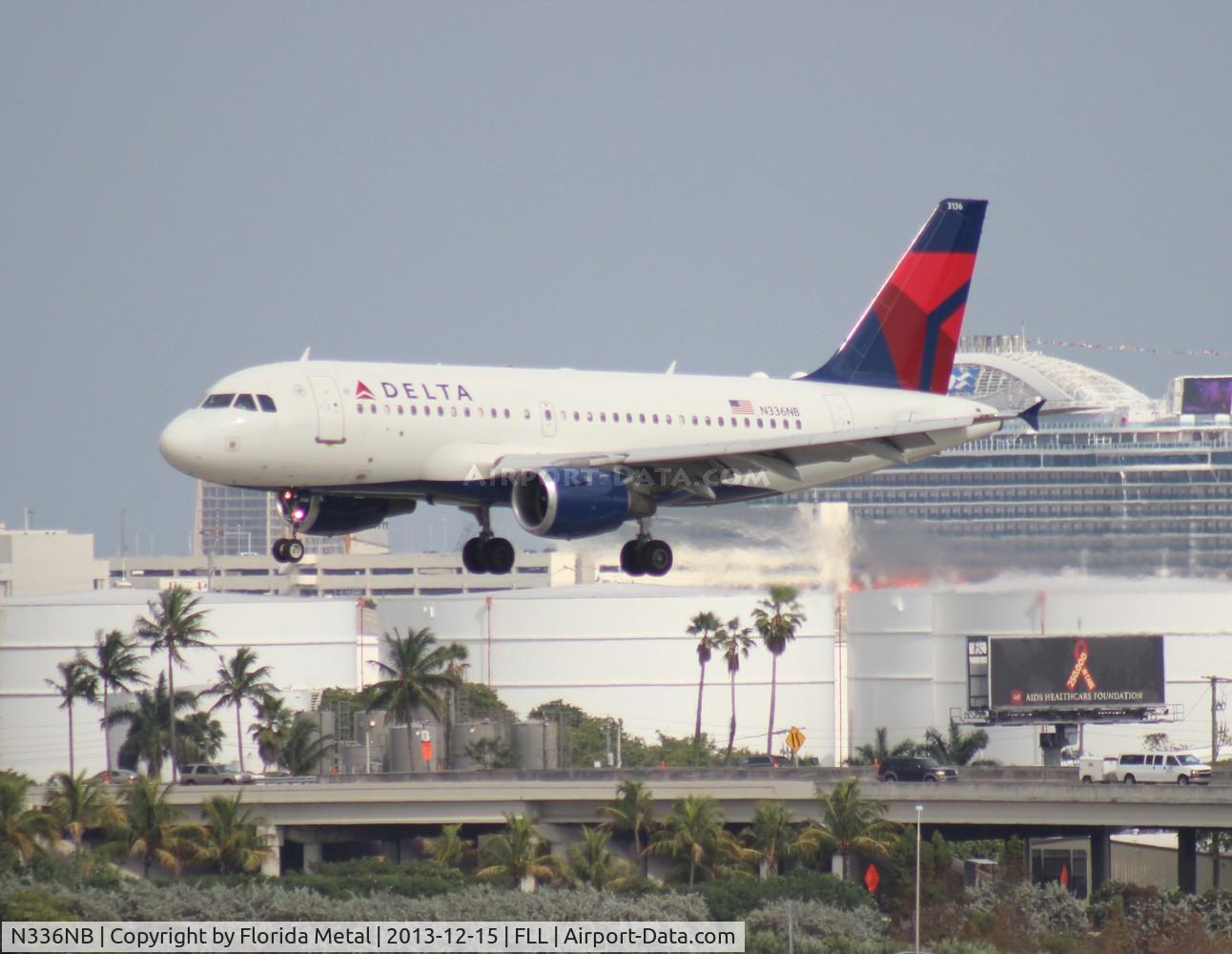 N336NB, 2002 Airbus A319-114 C/N 1683, Delta A319