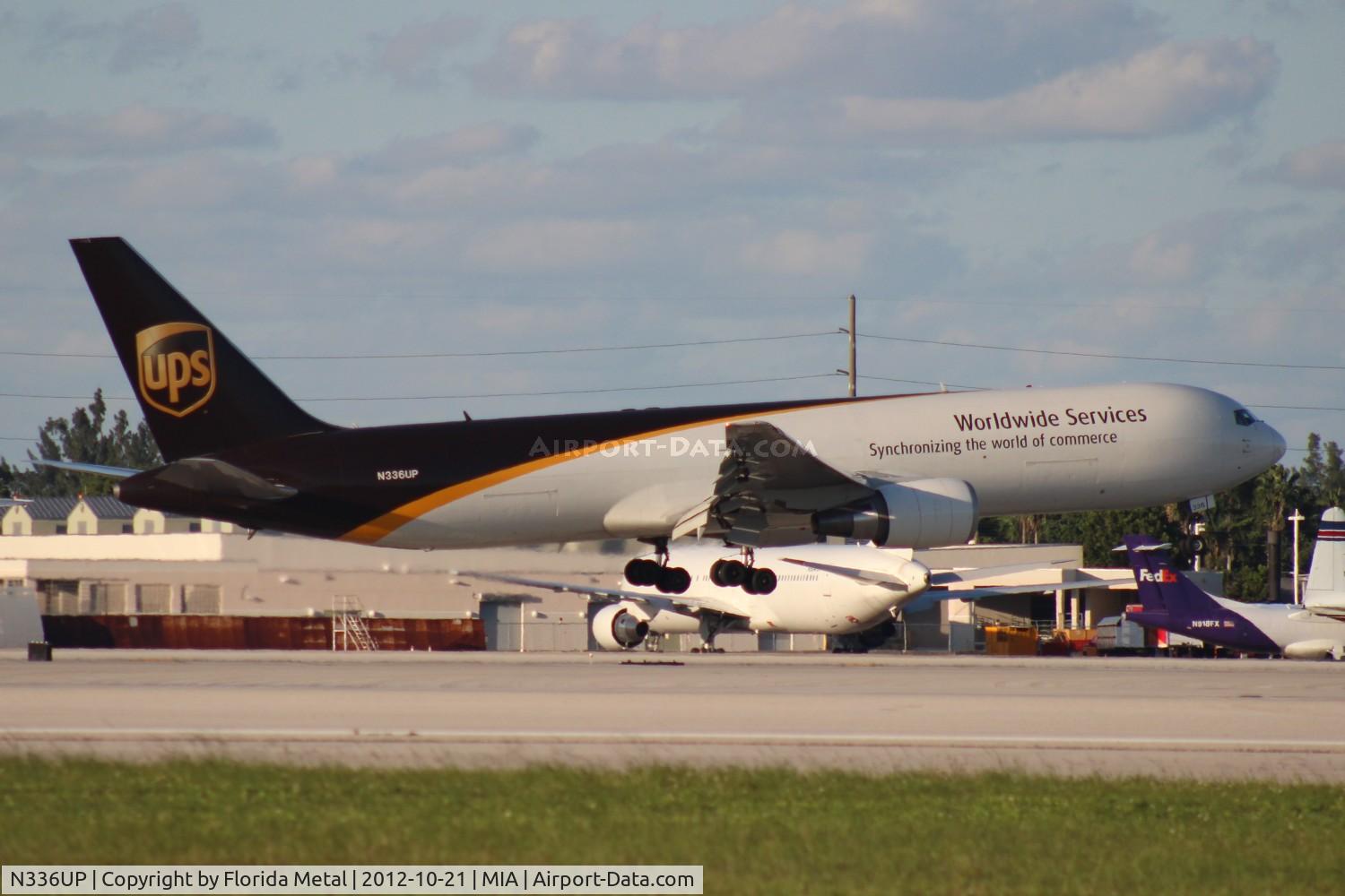 N336UP, 2009 Boeing 767-34AF C/N 37857, UPS 767-300