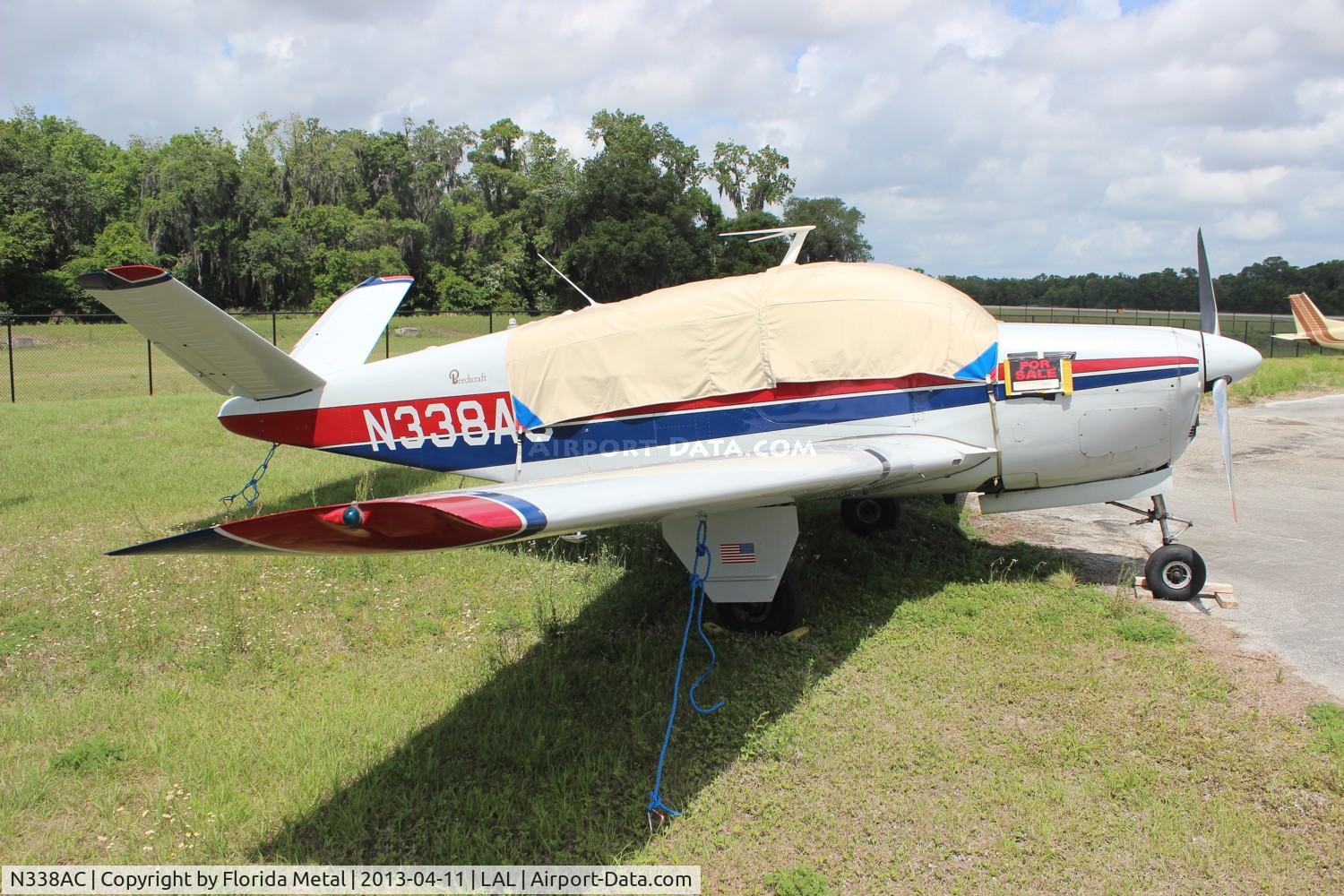 N338AC, 1954 Beech E35 C/N D-3832, Beech E35 Bonanza