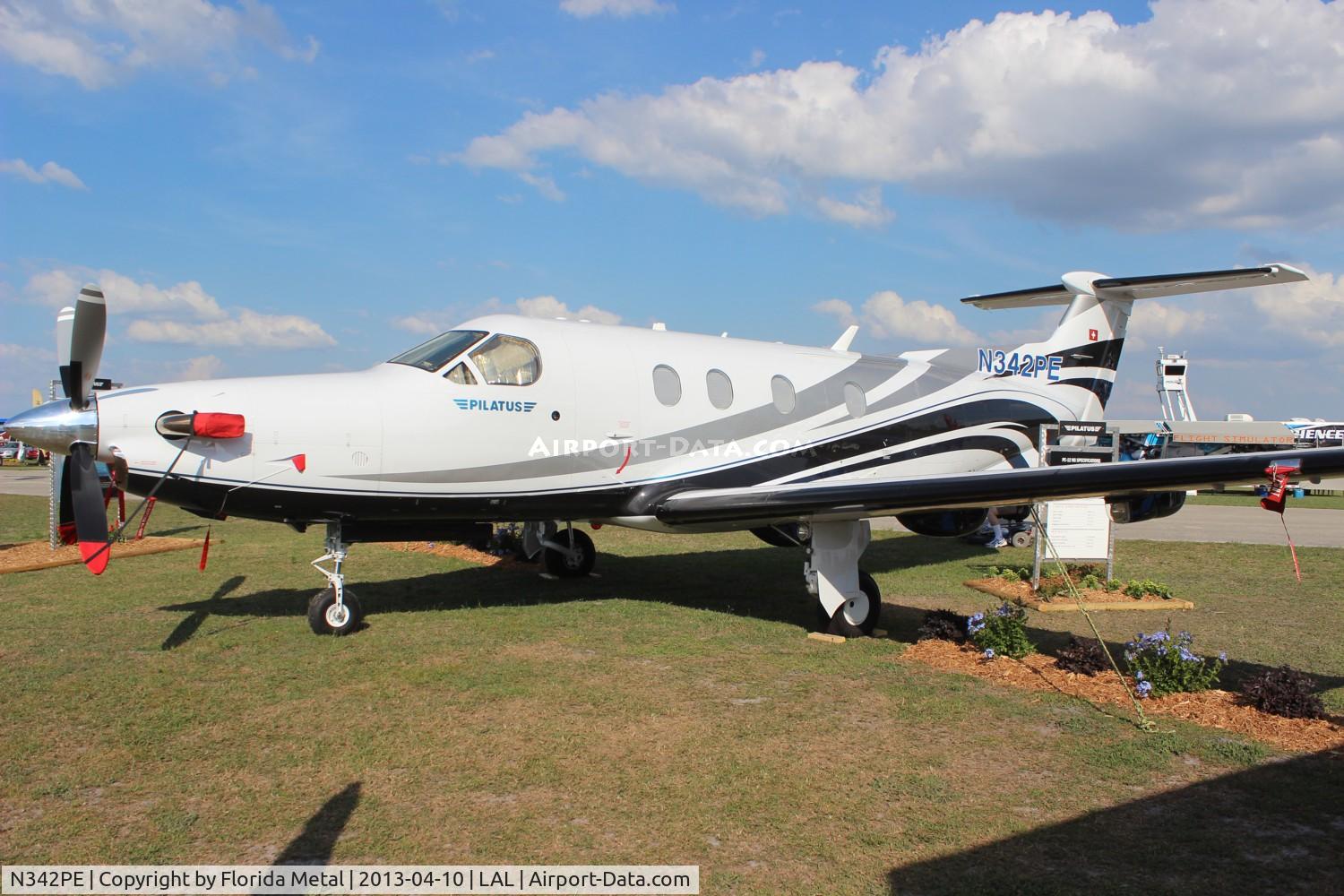 N342PE, 2012 Pilatus PC-12/47E C/N 1342, Pilatus PC-12