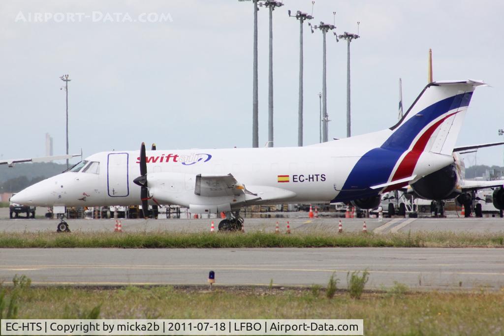 EC-HTS, 1989 Embraer EMB-120ER Brasilia C/N 120168, Parked