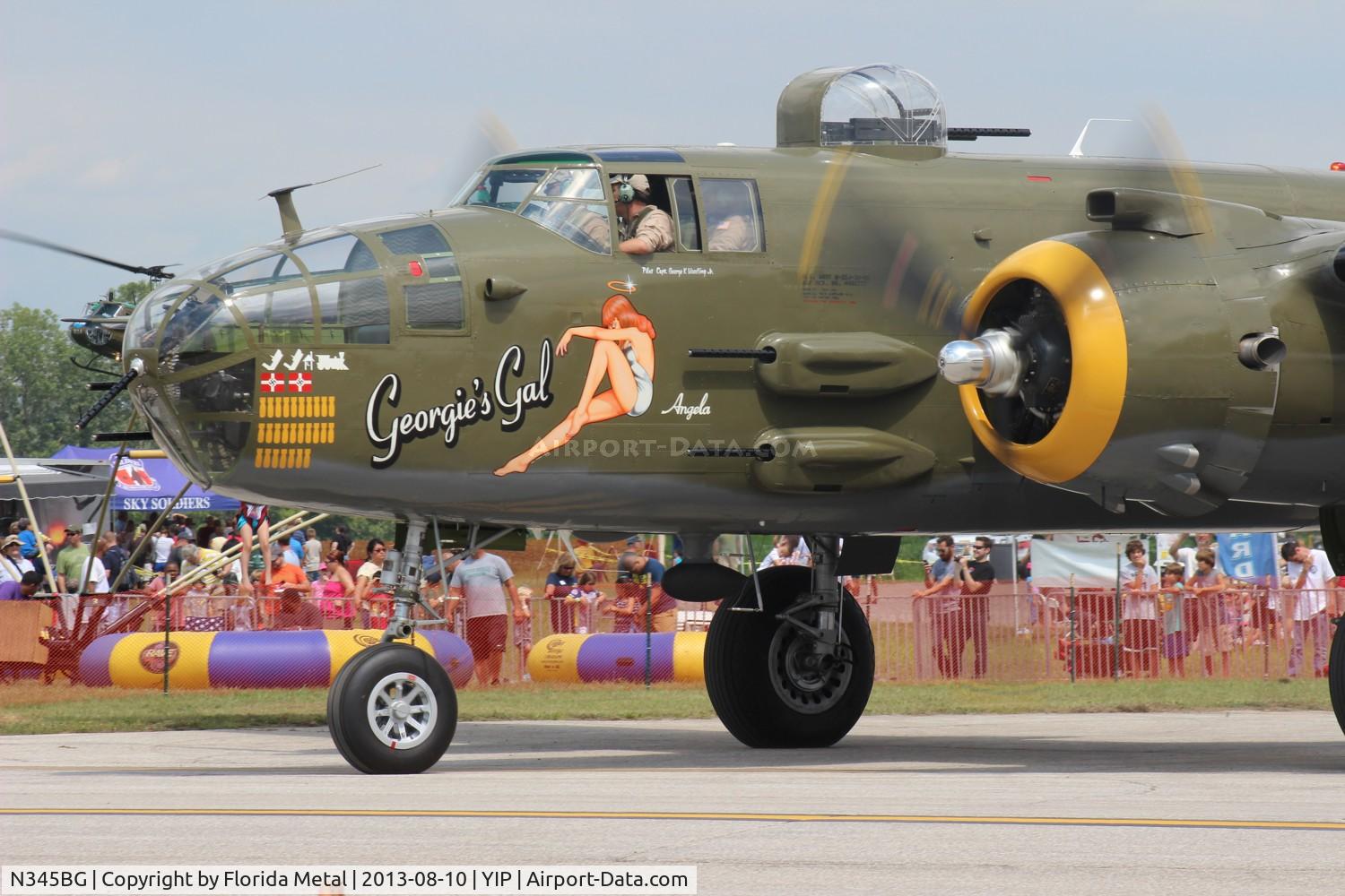N345BG, 1944 North American TB-25N Mitchell C/N 108-47531, Georgie's Gal