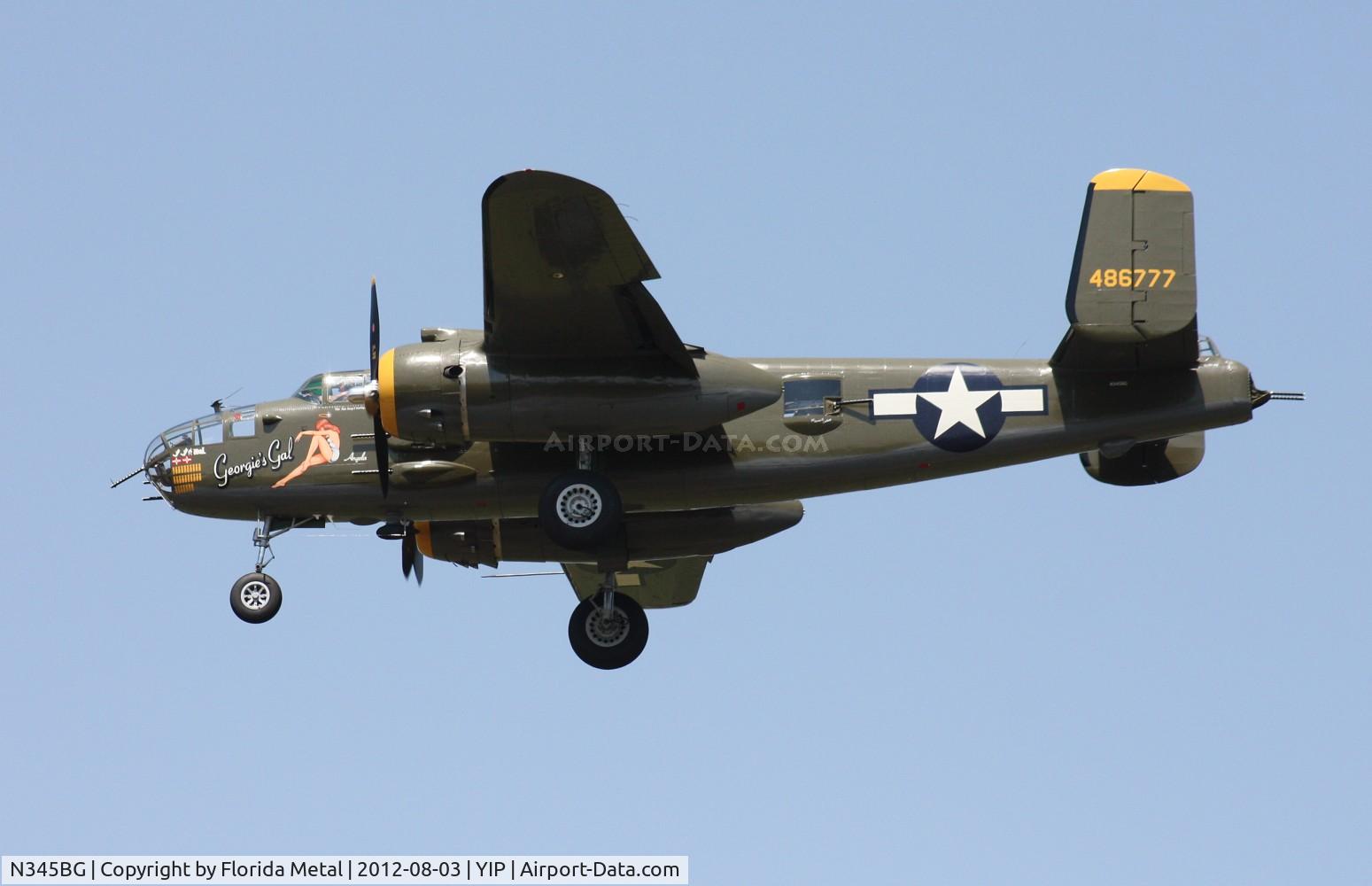 N345BG, 1944 North American TB-25N Mitchell C/N 108-47531, Georgie's Gal