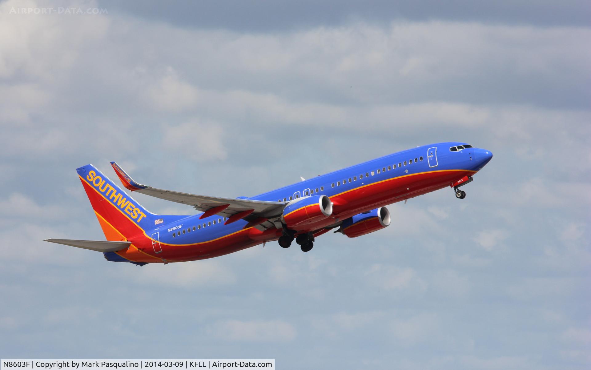 N8603F, 2012 Boeing 737-8H4 C/N 38875, Boeing 737-800