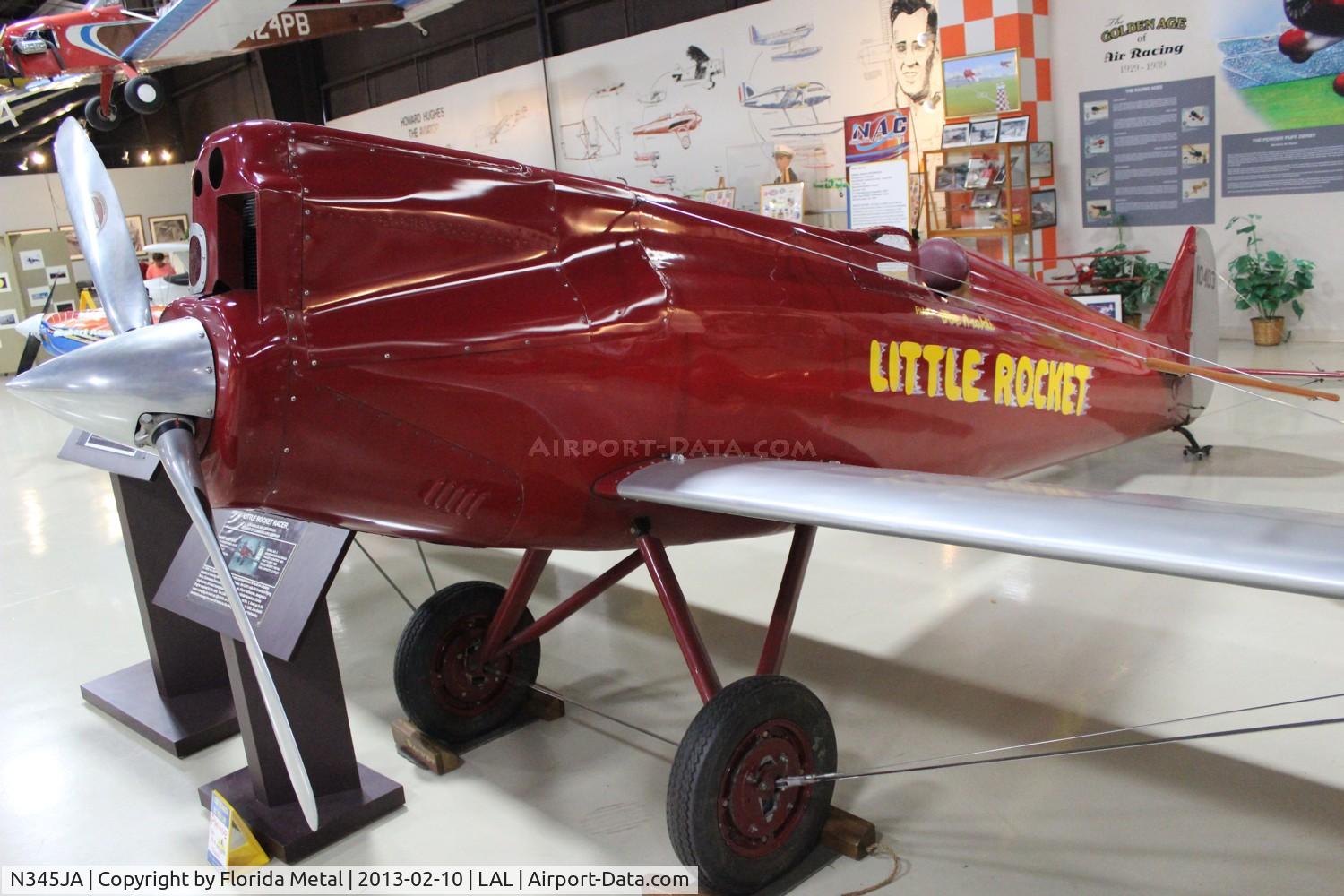 N345JA, Araldi Joe W LITTLE ROCKET RACER C/N 2, Little Rocket Racer