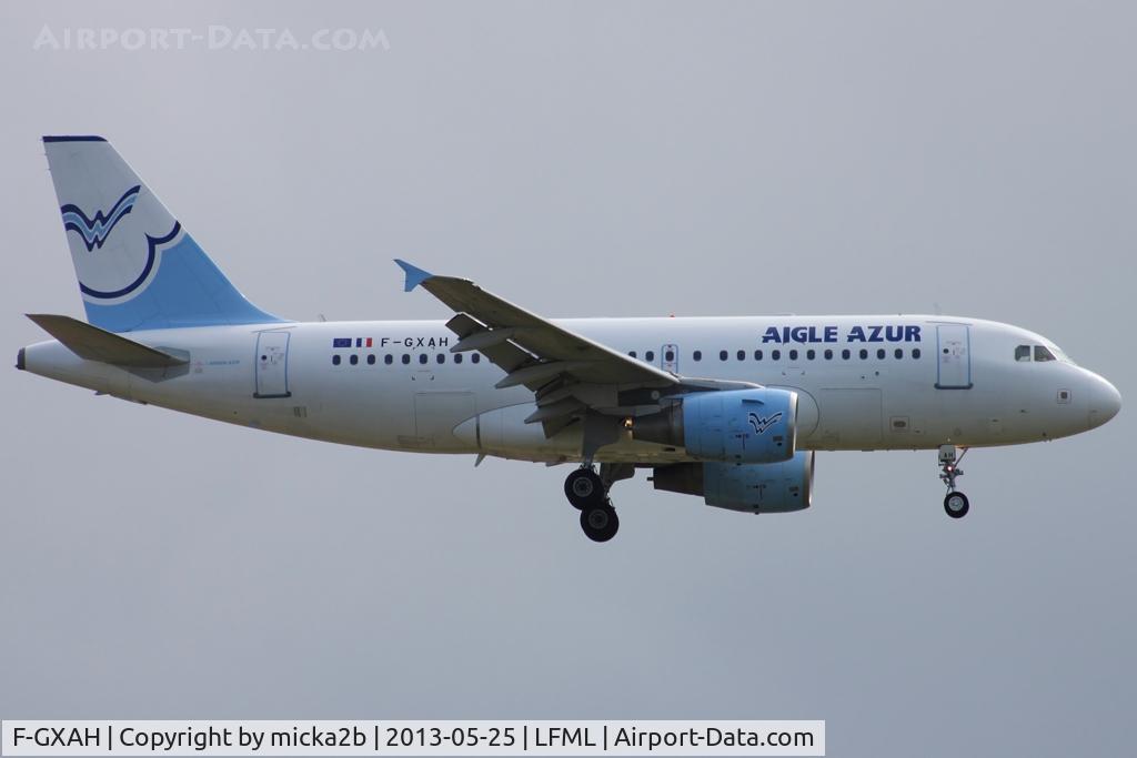 F-GXAH, 2002 Airbus A319-112 C/N 1846, Landing