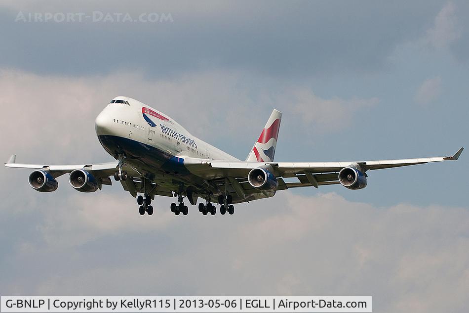 G-BNLP, 1990 Boeing 747-436 C/N 24058, London Heathrow - British Airways