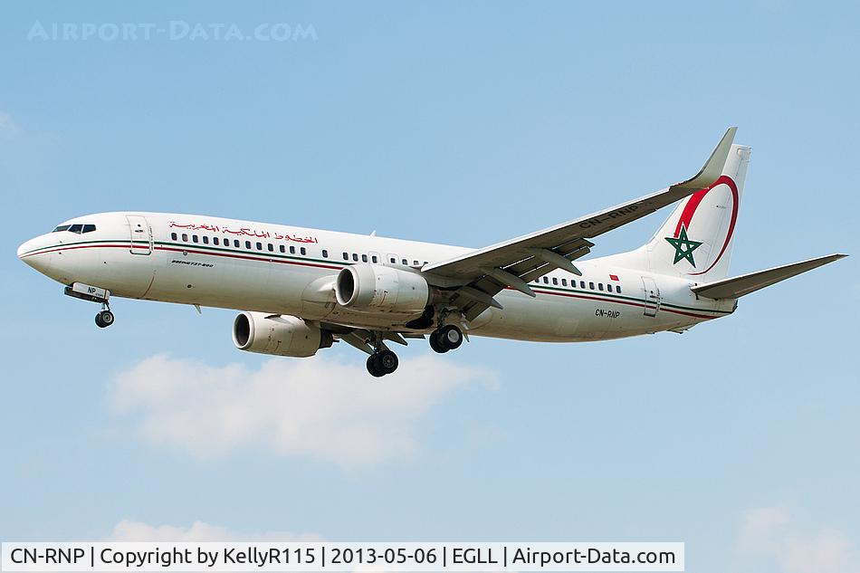 CN-RNP, 2000 Boeing 737-8B6 C/N 28983, London Heathrow - Royal Air Maroc