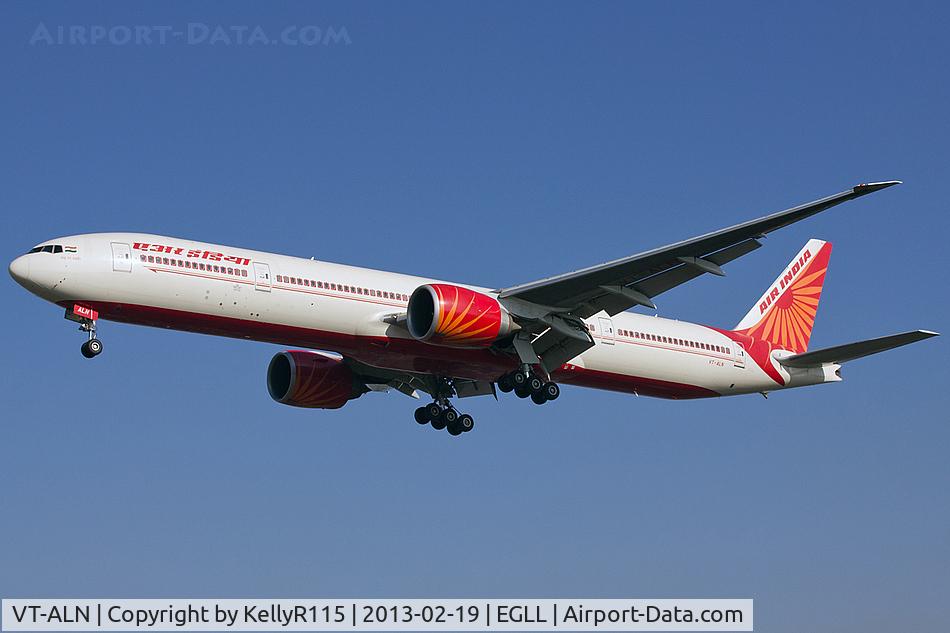 VT-ALN, 2008 Boeing 777-337/ER C/N 36312, London Heathrow - Air India