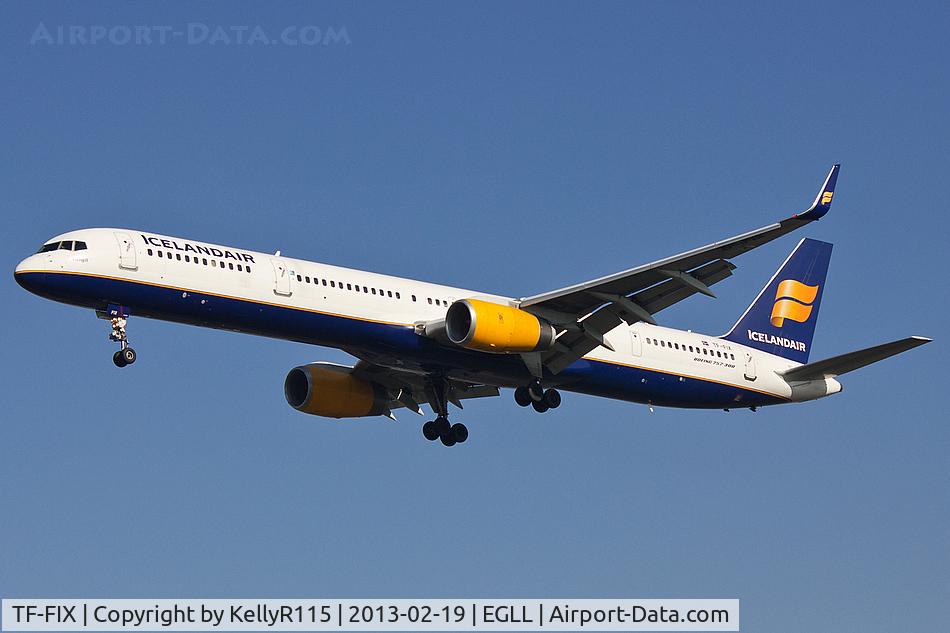 TF-FIX, 2002 Boeing 757-308 C/N 29434, London Heathrow - Icelandair