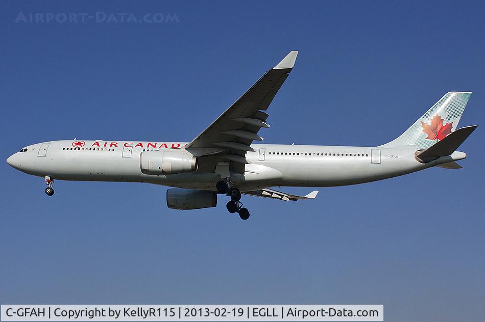 C-GFAH, 1999 Airbus A330-343 C/N 0279, London Heathrow - Air Canada