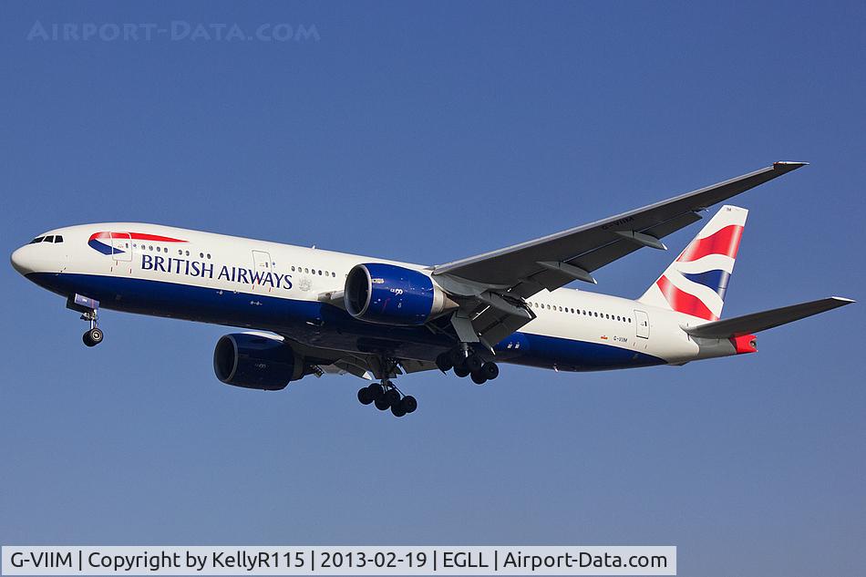 G-VIIM, 1998 Boeing 777-236/ER C/N 28841, London Heathrow - British Airways