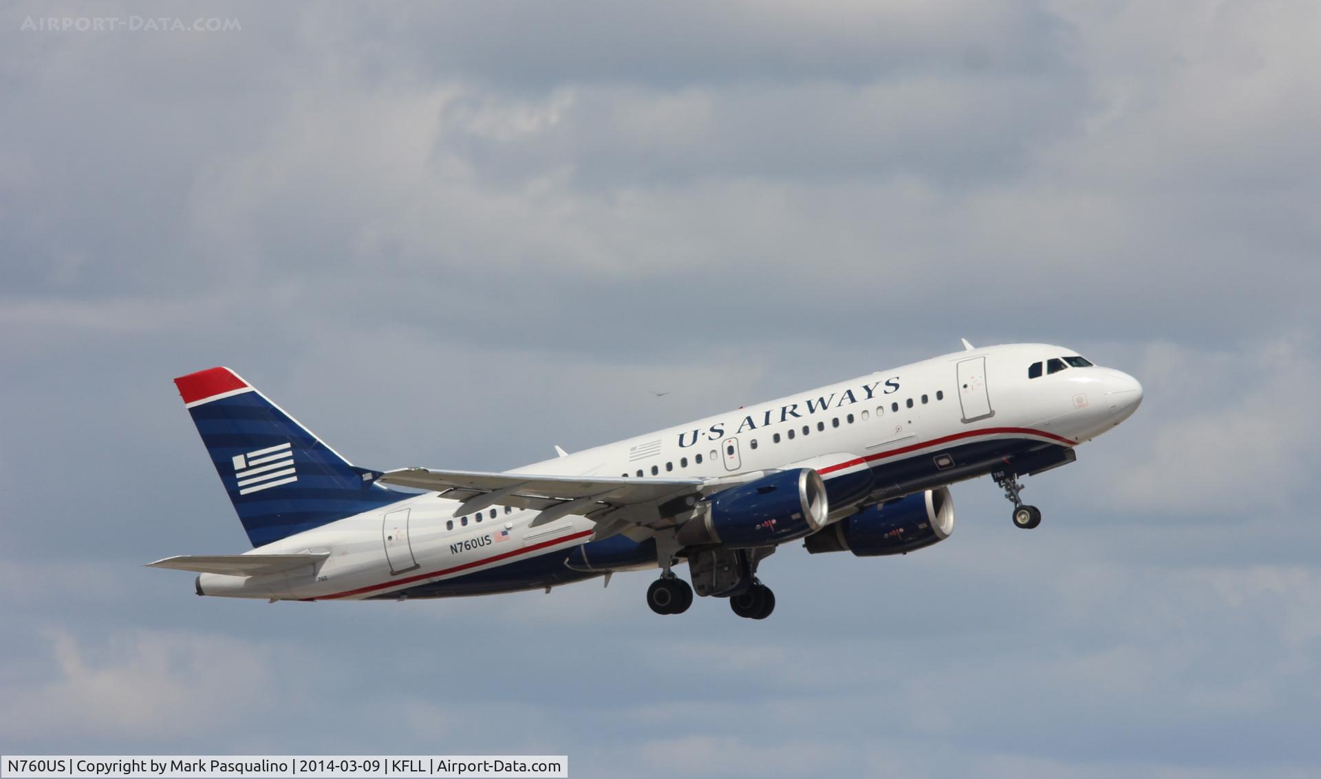 N760US, 2000 Airbus A319-112 C/N 1354, Airbus A319