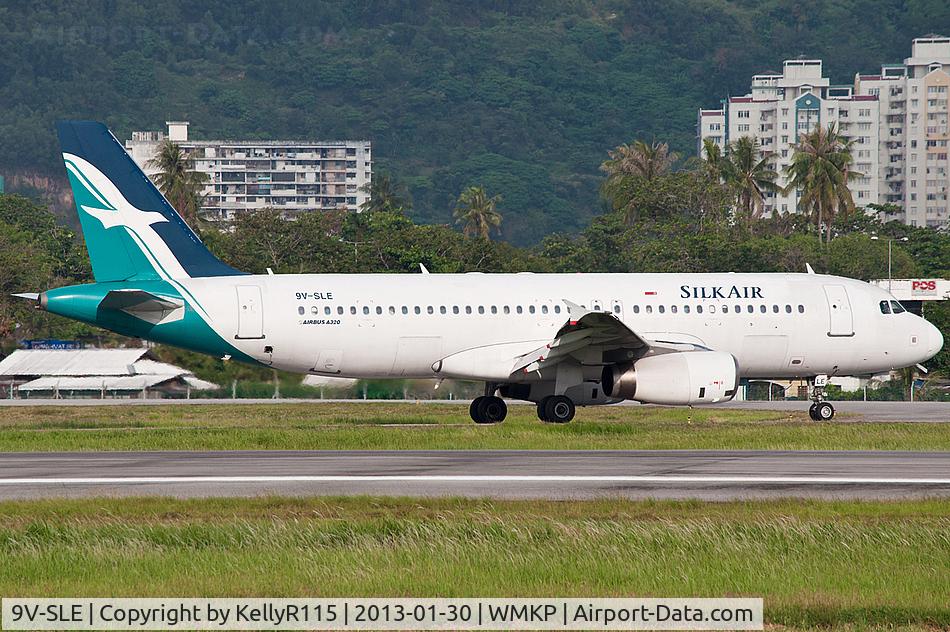 9V-SLE, 2001 Airbus A320-232 C/N 1561, Penang International - SilkAir