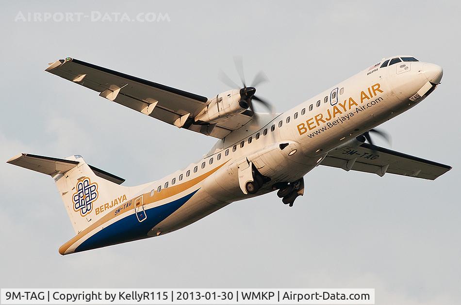 9M-TAG, 2009 ATR 72-212A C/N 858, Penang International - Berjaya Air