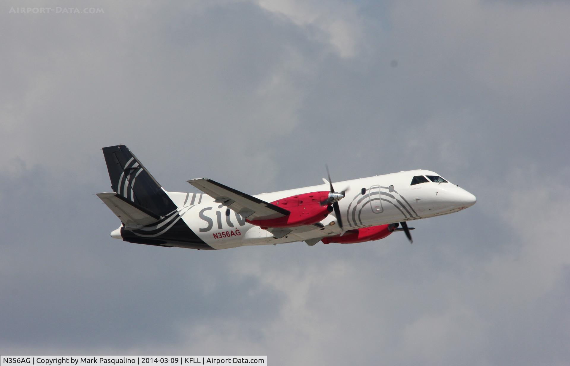 N356AG, 1997 Saab 340B C/N 340B-411, SAAB 340B
