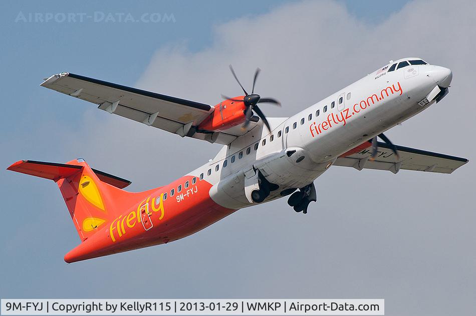 9M-FYJ, 2011 ATR 72-212A C/N 941, Penang International - FireFly